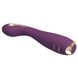 Pretty Love Vibro Point G Électro Connecté Hector 16 x 3.8cm Prune